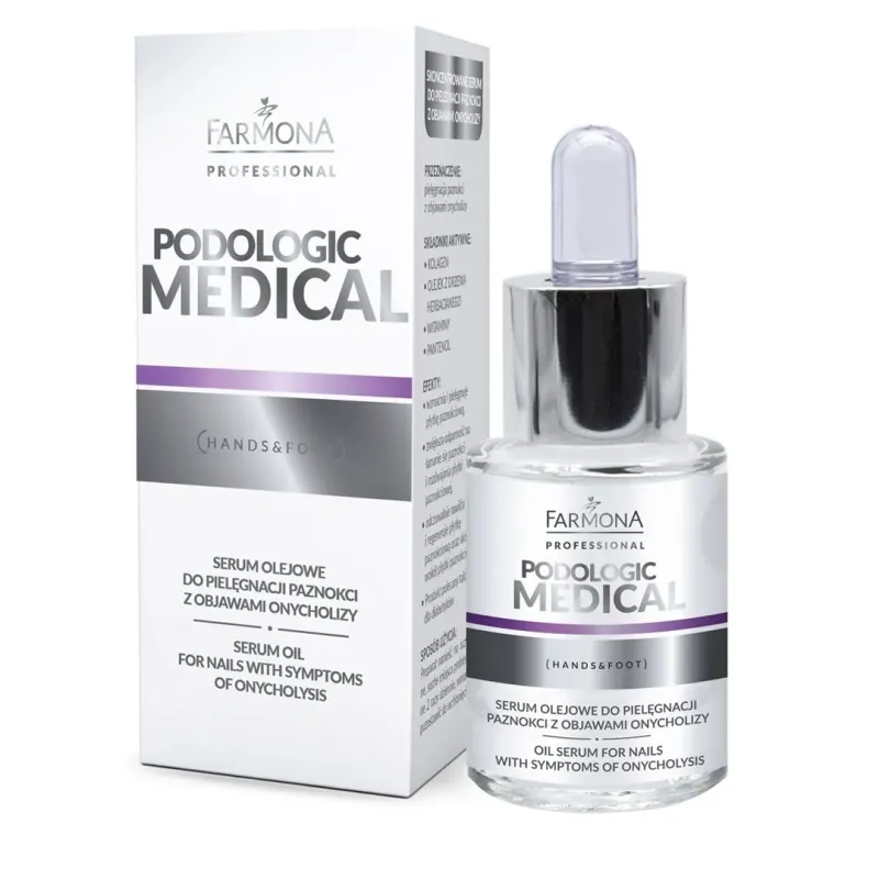 Farmona Podologic Medical Serum Olejowe Do Pielęgnacji Paznokci Z Onycholizą 15ml