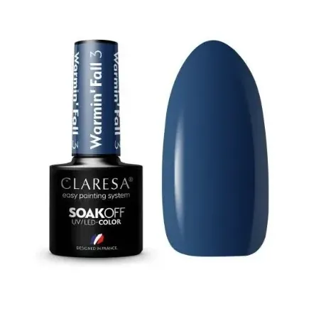 Claresa lakier hybrydowy WARMIN’ FALL 3 -5g
