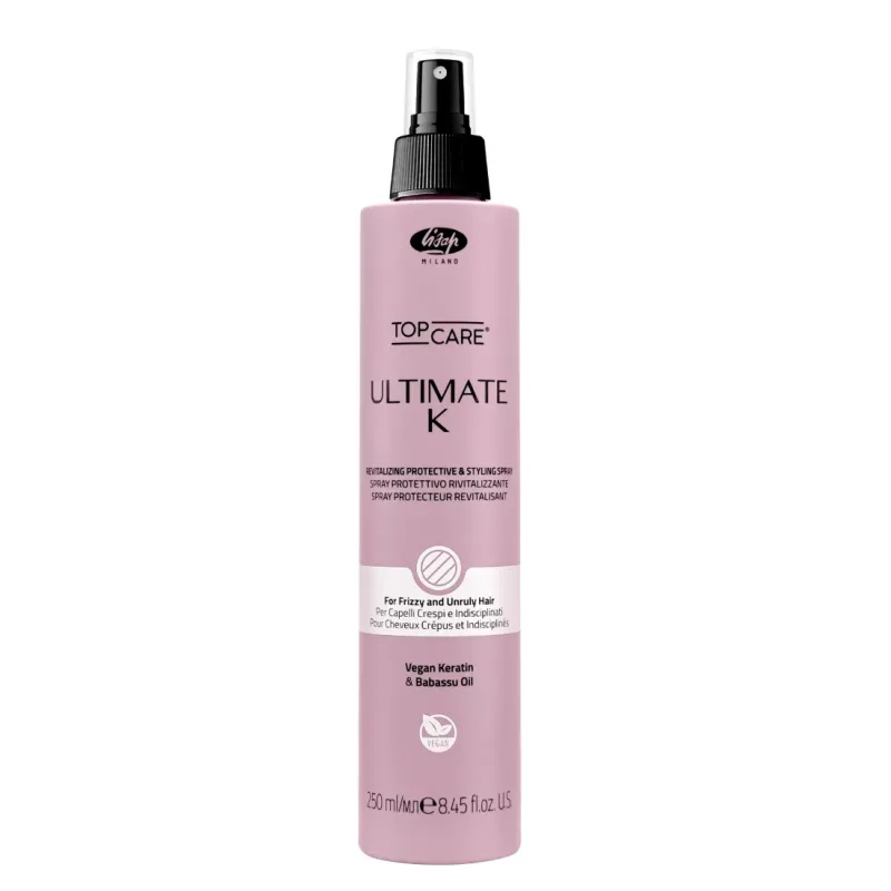 Lisap Top Care Ultimate-K, ochronny spray rewitalizujący i stylizujący, 250ml