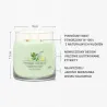 Yankee Candle Signature Cucumber Mint Cooler  - Świeca Średnia 368g