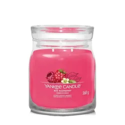 Yankee Candle Signature RED RASPBERRY  - Świeca Średnia 368g
