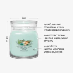 Yankee Candle Signature ALOE & AGAVE  - Świeca Średnia 368g