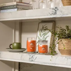 Yankee Candle Signature PUMPKIN CINNAMON SWIRL  - Świeca Średnia 368g