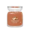 Yankee Candle Signature PUMPKIN CINNAMON SWIRL  - Świeca Średnia 368g