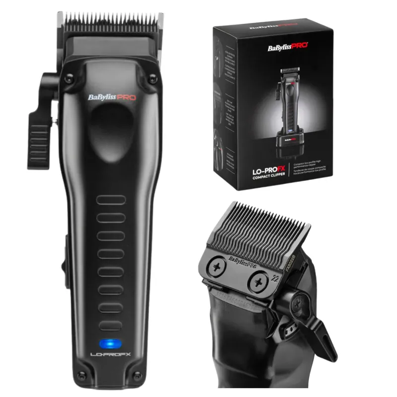 BaByliss PRO Compact LoPRO, kompaktowa maszynka do włosów, ref.FX820E