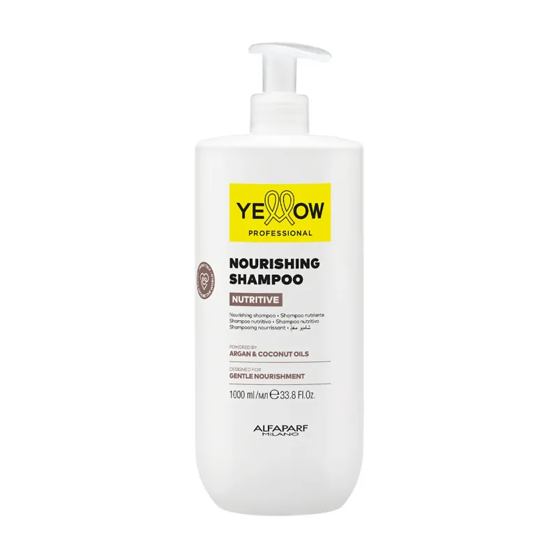 Yellow Professional Nutritive - Szampon arganowy nawilżający do suchych włosów - 1000ml