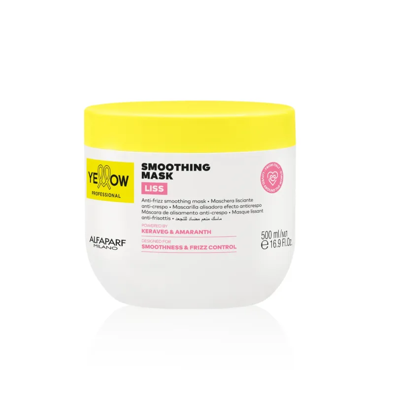 Yellow Professional Liss - Maska wygładzająca do włosów puszących się - 500ml