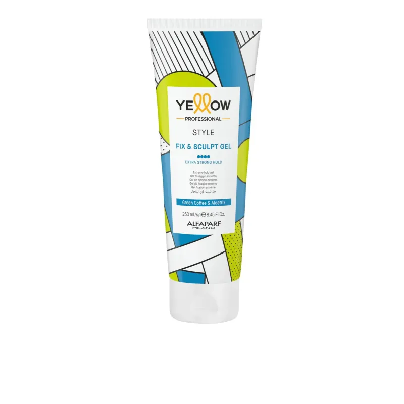 Yellow Professional Style – Żel z efektem mokrych włosów 250 ml