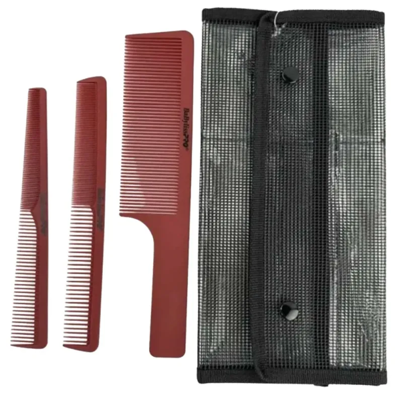 Babyliss Pro M4343E Zestaw 3 grzebieni w etui