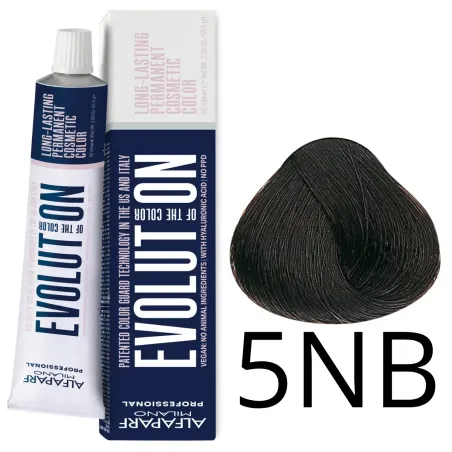 Alfaparf Milano Evolution of Color, farba do włosów nr 5NB - 60m