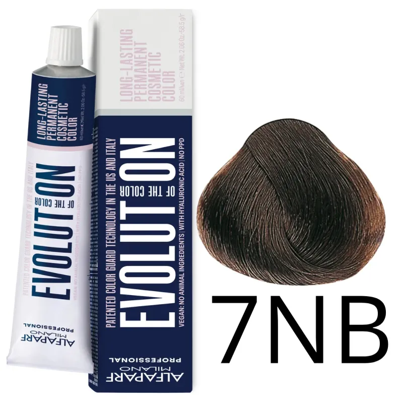 Alfaparf Milano Evolution of Color, farba do włosów nr 7NB - 60m