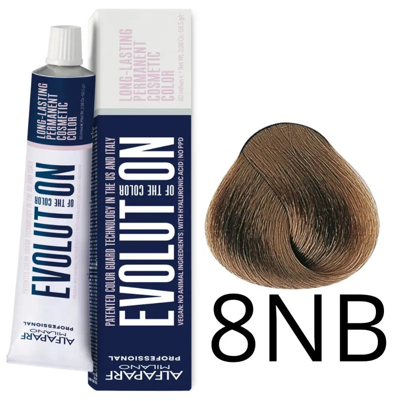 Alfaparf Milano Evolution of Color, farba do włosów nr 8NB - 60m