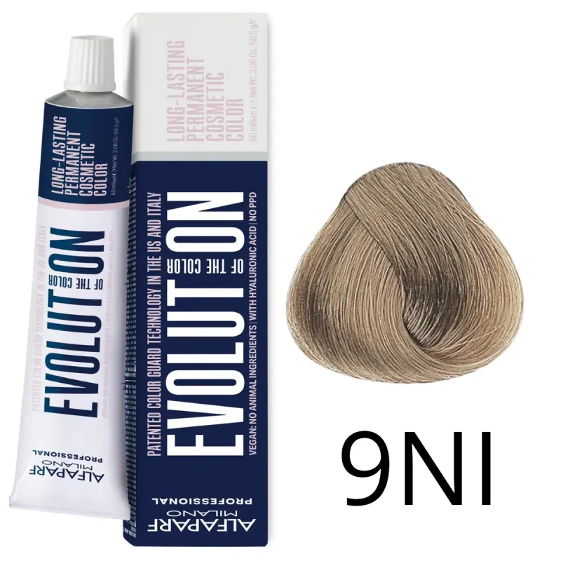 Alfaparf Milano Evolution of Color, farba do włosów nr 9NI - 60ml