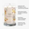 Yankee Candle VANILLA CRÈME BRÛLÉE Tumbler z 2 Knotami Duża Świeca 567g