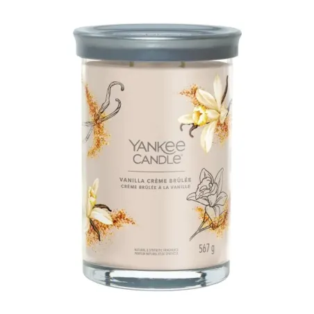 Yankee Candle VANILLA CRÈME BRÛLÉE Tumbler z 2 Knotami Duża Świeca 567g