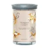 Yankee Candle VANILLA CRÈME BRÛLÉE Tumbler z 2 Knotami Duża Świeca 567g