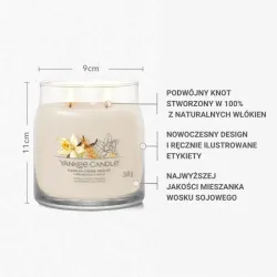 Yankee Candle VANILLA CRÈME BRÛLÉE Średnia Świeca 368g