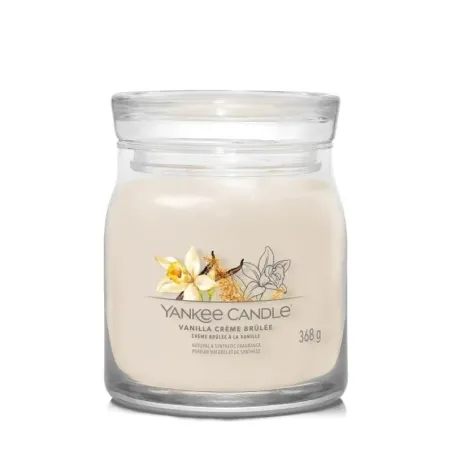 Yankee Candle VANILLA CRÈME BRÛLÉE Średnia Świeca 368g