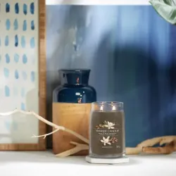 Yankee Candle VANILLA BEAN ESPRESSO Duża Świeca z 2 Knotam 567g