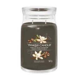 Yankee Candle VANILLA BEAN ESPRESSO Duża Świeca z 2 Knotam 567g