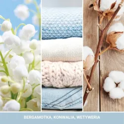 Yankee Candle Signature CLEAN COTTON duża świeca z dwoma knotami 567g