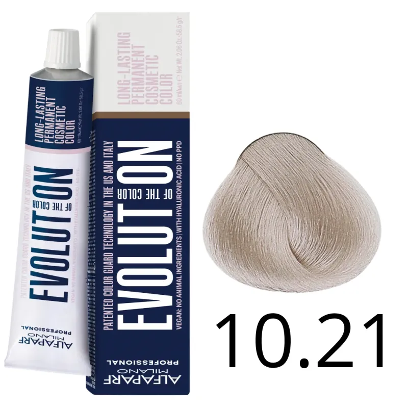Alfaparf Milano Evolution of Color, farba do włosów, 10.21, 60ml