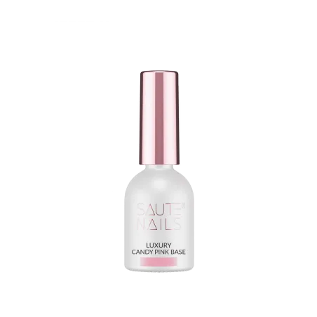 SAUTE NAILS Baza Hybrydowa Luxury Candy Pink Base 8ml