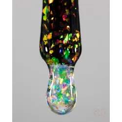 SAUTE NAILS Top Hybrydowy z Efektem Holo Flakes 8ml