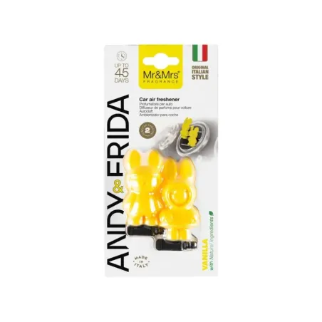 MR&MRS ANDY&FRIDA VANILLA - Odświeżacz do samochodu