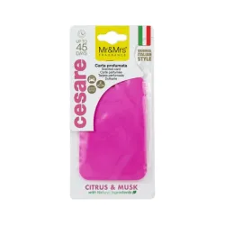 MR&MRS  CESARE CARDS Citrus & Musk - Zawieszka zapachowa
