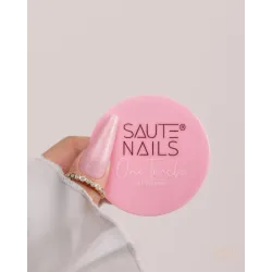 SAUTE NAILS Żel Budujący One Touch Glitter Pink 50g