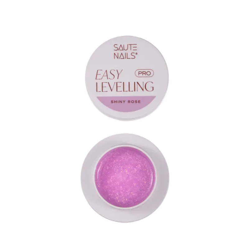 SAUTE NAILS  Żel budujący Easy Levelling PRO Shiny Rose 50g