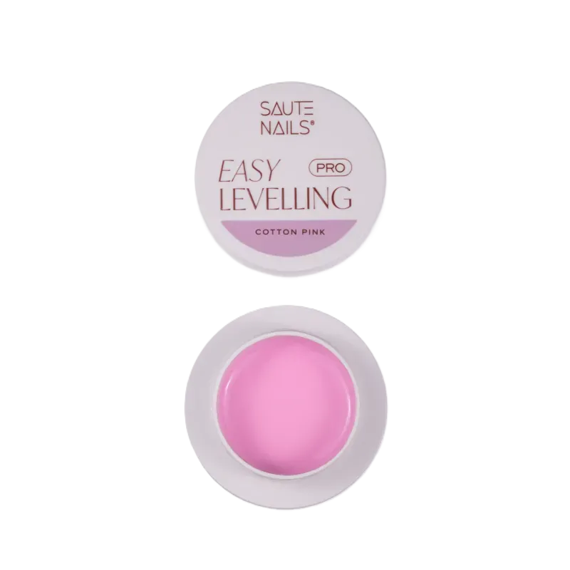 SAUTE NAILS Żel budujący Easy Levelling PRO Cotton Pink 50g