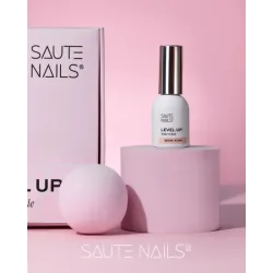 SAUTE NAILS Żel w butelce BiB Level Up Beige Aura 8ml