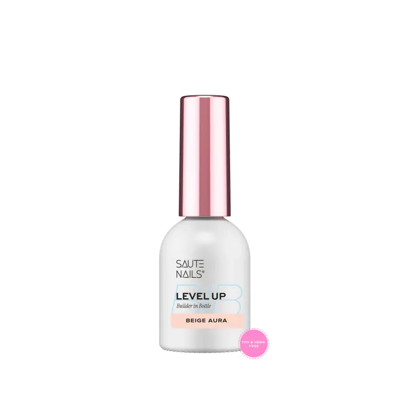 SAUTE NAILS Żel w butelce BiB Level Up Beige Aura 8ml