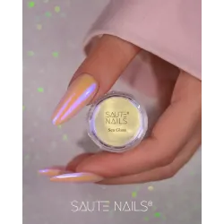 SAUTE NAILS  STYLING POWDER Pyłek do paznokci Sea Glass