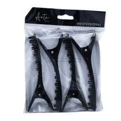 ARTE TOOLS Klipsy fryzjerskie – Aligator 14 cm 4 szt.