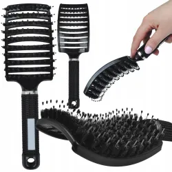 ARTE TOOLS - Szczotka DRABINKA czarna z włosiem z dzika 800241