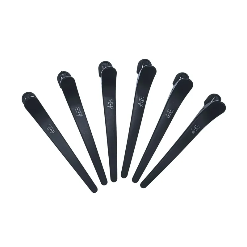 ARTE TOOLS Fryzjerskie klipsy nylonowe - 6 szt.