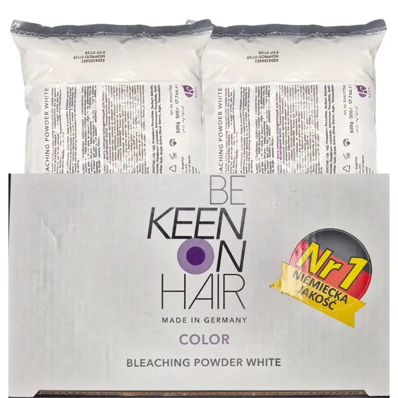 KEEN Bleaching Powder White rozjaśniacz 1000g