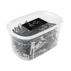 ARTE TOOLS – Podwójne Klipsy Fryzjerskie 46 mm 100 szt.