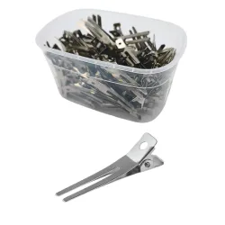 ARTE TOOLS – Podwójne Klipsy Fryzjerskie 46 mm 100 szt.