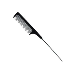 ARTE TOOLS – Antystatyczny Grzebień Carbon  z Metalowym Szpikulcem