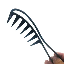 ARTE TOOLS – Grzebień Carbon do Rozczesywania z Rączką