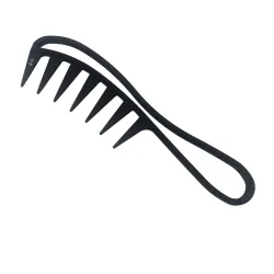 ARTE TOOLS – Grzebień Carbon do Rozczesywania z Rączką