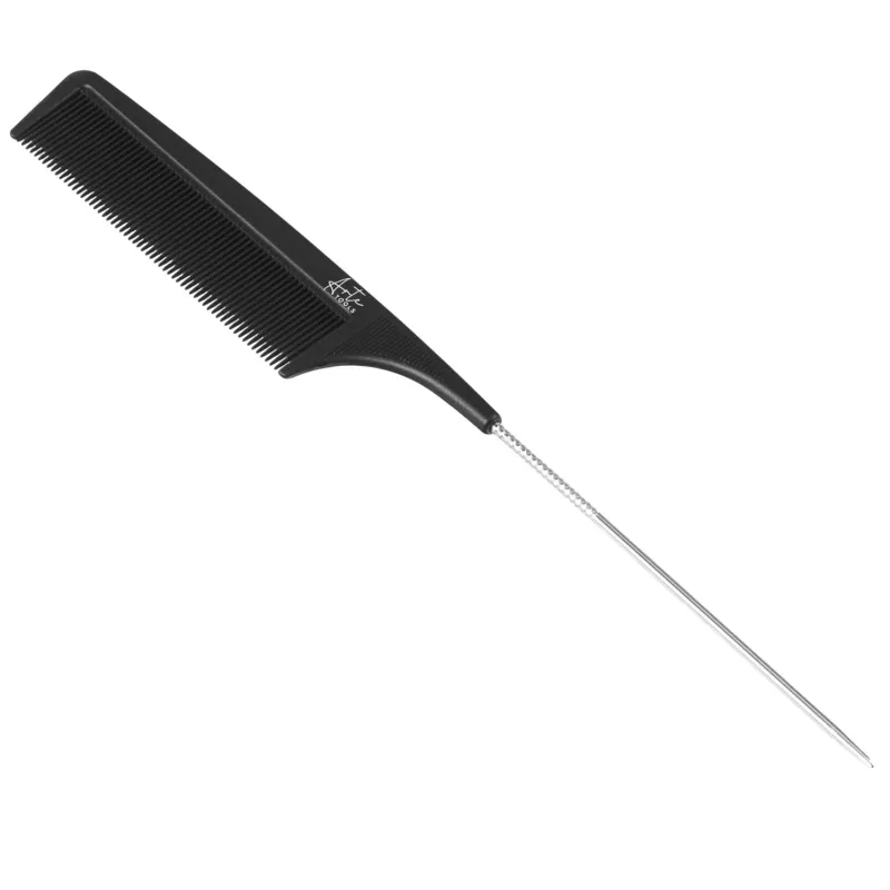 ARTE TOOLS – Grzebień Carbon do Tapirowania z Metalowym Szpikulcem