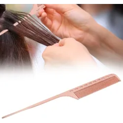 ARTE TOOLS – Grzebień Metalowy COMB164 z Ogonem Szczura