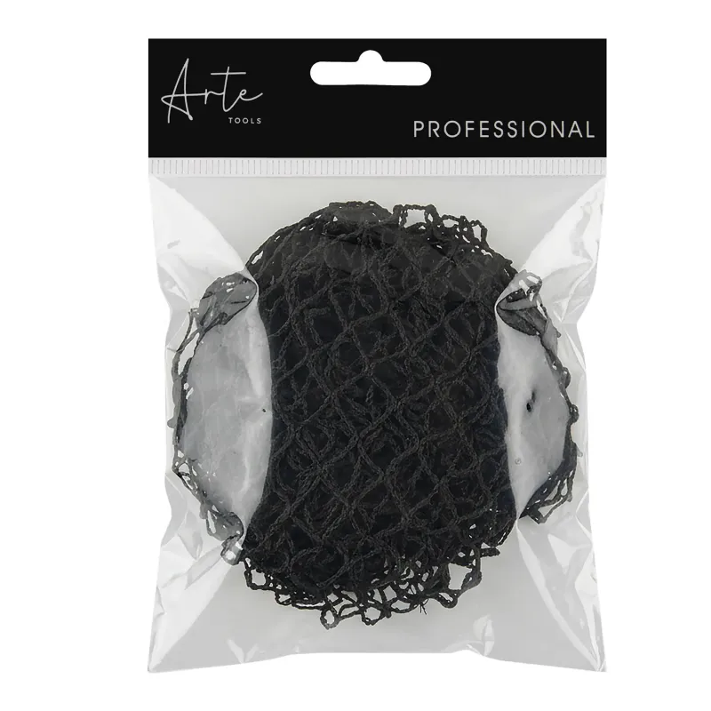 ARTE TOOLS – Siatka na włosy KORDONEK, czarna - 1 szt.