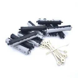 ARTE TOOLS – Wałki do trwałej czarno‑szare 16 mm - 12 szt.