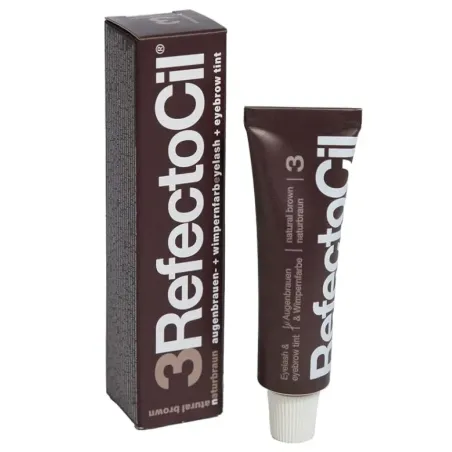 Henna Refectocil No. 3 - naturalny brąz, 15ml